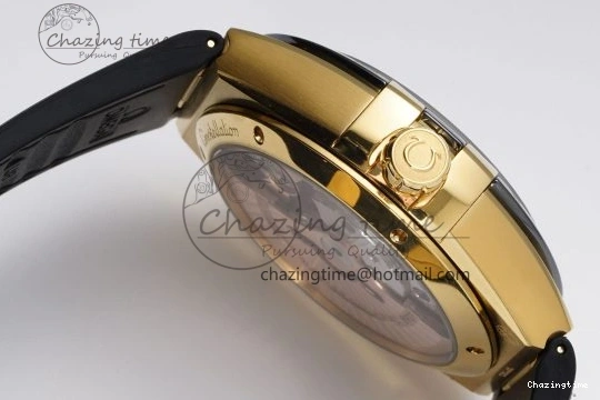 0425 UrbanStyle Constellation Black Ceramic YG VSF 1:1 Best Edition Black Dial on Black Gummy Strap A8900 Super Clone 7764